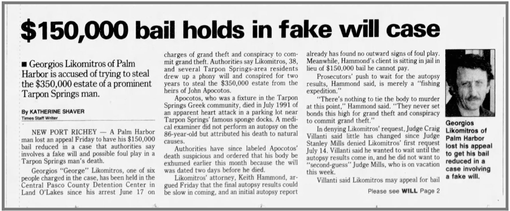 Bond Article